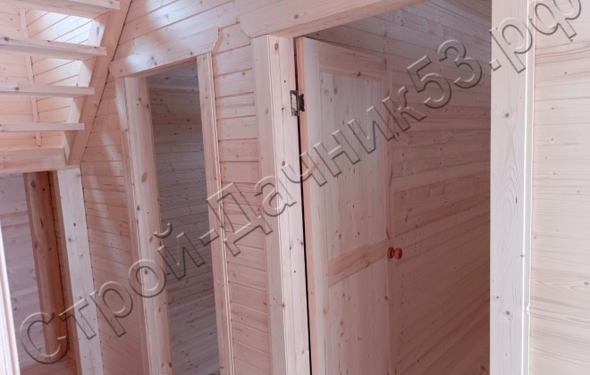 4 Каркасно-щитовой дом  Д-112, 8х6м, 82 М², Московская область, город Солнечногорск. (12)